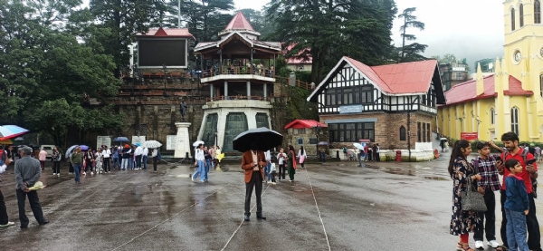 शिमला में वर्षा