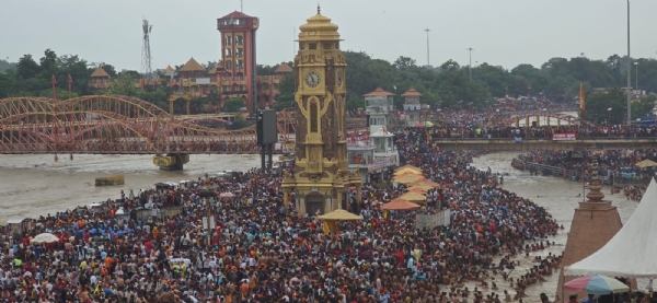 कांवड़ मेले के दौरान हरकीपैडी