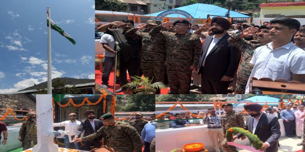 ठाठरी में देशभक्ति के जोश के साथ मनाया गया कारगिल विजय दिवस