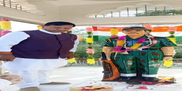 कारगिल विजय दिवस पर शहीद कुलविन्द्र सिंह को दी श्रद्धांजलि