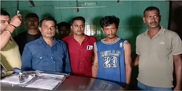 आग्नेयास्त्र के साथ युवक गिरफ्तार