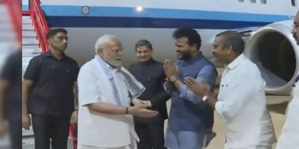 प्रधानमंत्री मोदी ने तूतीकोरिन में किया हवाई अड्डे के नए टर्मिनल भवन का उद्घाटन