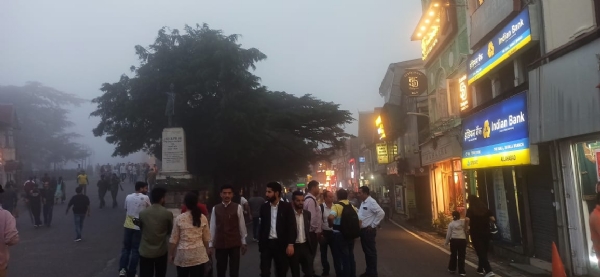 शिमला में मौसम