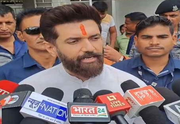 केनदीय मंती चिराग पासवान