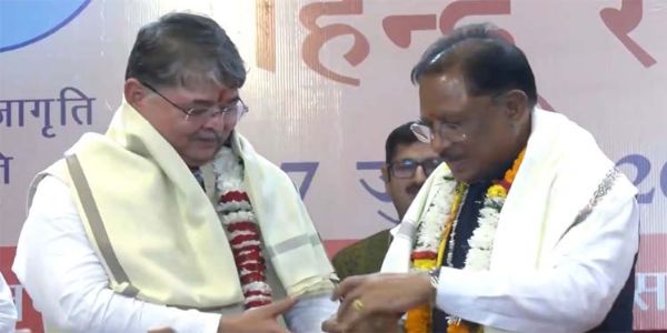 छत्‍तीसगढ़ः रायपुर में रंजीत सावरकर ने की हिंदू राष्ट्र की मांग