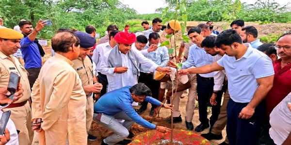 हरियाली तीज : चार लाख से अधिक पौधारोपण, लिया ‘हरियालो धौलपुर’ का संकल्प