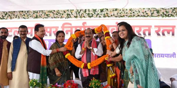 महासमुंद : उपमुख्यमंत्री अरुण साव ने सरायपाली में 13 विकास कार्यों का किया लोकापर्ण व भूमिपूजन