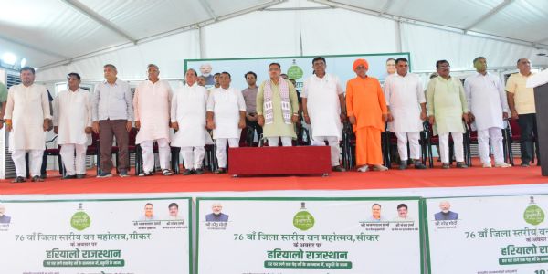 राज्य सरकार केंद्र के सहयोग से स्थापित कर रही नगर वन- मुख्यमंत्री भजनलाल शर्मा