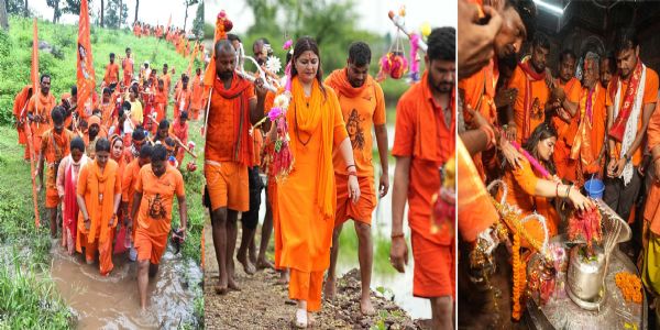 छत्तीसगढ़ की पंडरिया विधायक भावना बोहरा ने पूरी की 151 किलोमीटर कांवड़ यात्रा