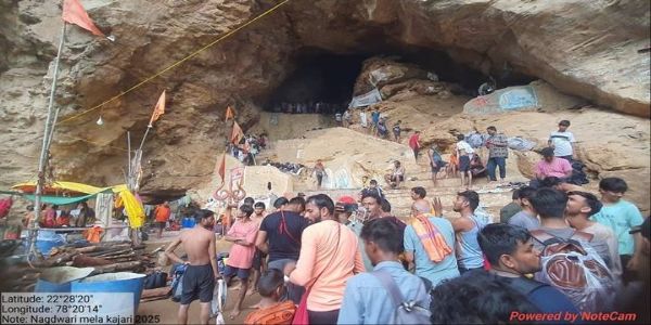 नागद्वारी मेलाः अब तक तीन लाख से अधिक श्रद्धालुओं ने किए पद्मशेष नामदेवता के दर्शन