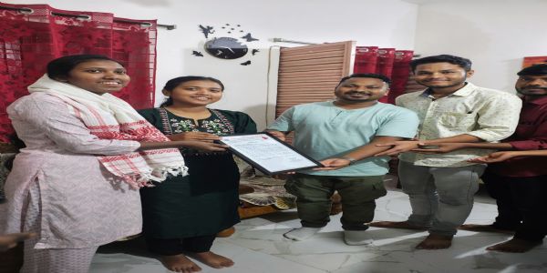जेपीएससी में सफल रूपम सोनाली को एबीवीपी ने किया सम्मानित