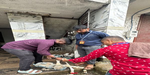 ठाणे में अवैध भवनों के नल कनेक्शन तोड़ना शुरू,पानी के पंप और बोरवेल भी बंद