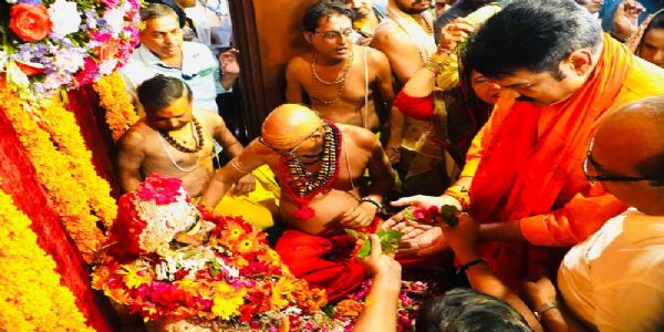 उज्जैन में धूमधाम से निकली बाबा महाकाल की श्रावण की तीसरी सवारी, तीन रूपों में भक्तों को दिए दर्शन