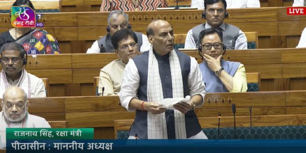 किसी के दबाव में नहीं रोका गया था ऑपरेशन सिंदूरः राजनाथ