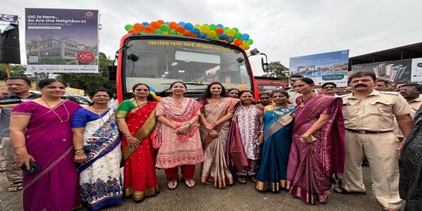 विधायक स्नेहा दुबे-पंडित ने किया पांच एसटी बसों का लोकार्पण
