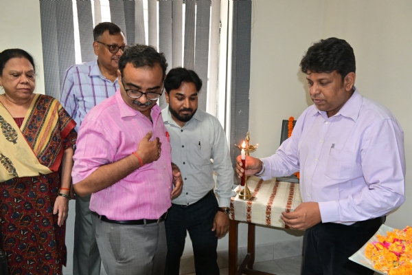 इलाहाबाद विश्वविद्यालय के मनोविज्ञान विभाग द्वारा आयोजित कार्यशाला का छाया चित्र