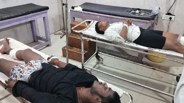 पुलिस की गोली लगने से घायल बदमाश