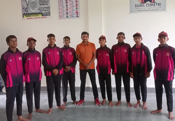 हरदोई के खिलाड़ियों का राष्ट्रीय स्तर की कबड्डी प्रतियोगिता में चयन