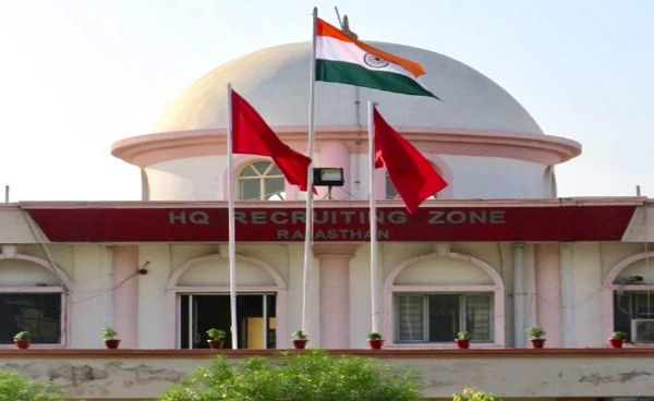 राजस्थान राज्य की प्रथम सेना भर्ती रैली अलवर में 05 अगस्त से