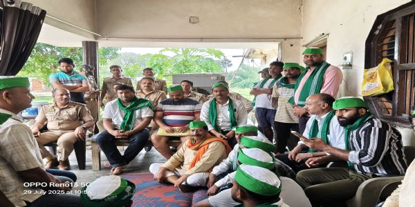 किसान नेता अजीत सिंह डोभी को पुलिस ने किया हाउस अरेस्ट