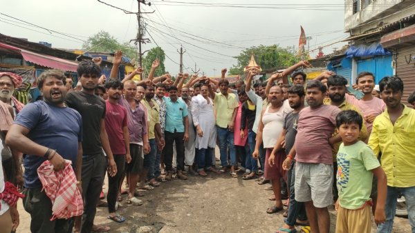 सब्जी विक्रेता हड़ताल