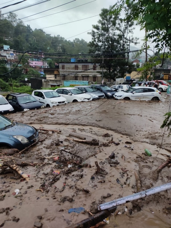 मंडी में बारिश से मची तबाही