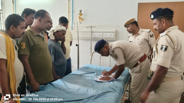 अस्पताल में पड़ी लाश