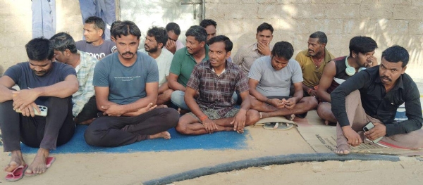 विदेश में फंसे मजदरों की तस्‍वीर