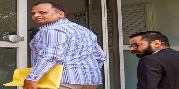दिल्ली के पूर्व मंत्री आआपा नेता सत्येंद्र जैन का फाइल फोटो