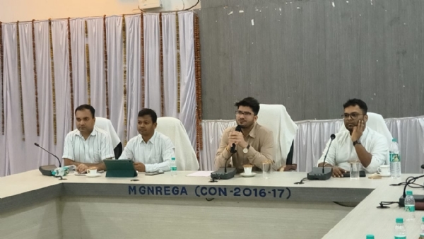 जिला पंचायत सभाकक्ष में डिजिटल क्रॉप सर्वे विषय पर एक दिवसीय प्रशिक्षण कार्यशाला का आयोजन किया गया
