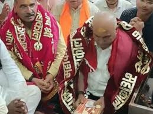 बाबा महाकाल की शरण में पहुंचे हेमंत खंडेलवाल