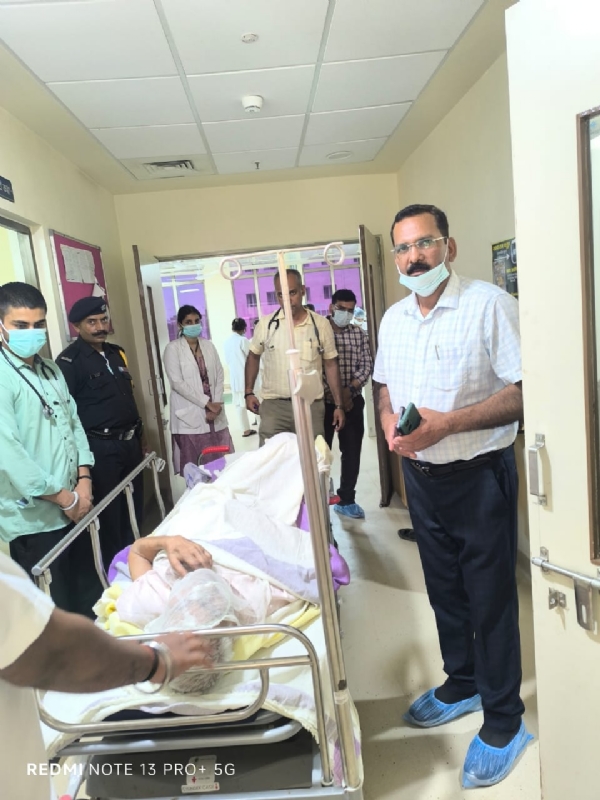 एम पी के मुख्य मंत्री  डा मोहन यादव के ससुर डिस्चार्ज