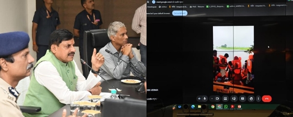 मुख्यमंत्री डॉ. मोहन यादव ने की वर्षा प्रभावित क्षेत्रों की समीक्षा