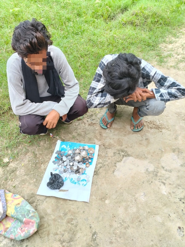 काला अम्ब मंदिर में हुई चोरी के आरोपी गिरफ्तार