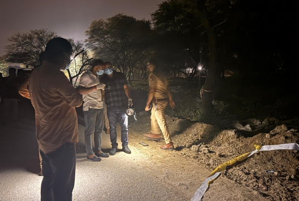 मुठभेड़ में पकड़े गए बदमाश