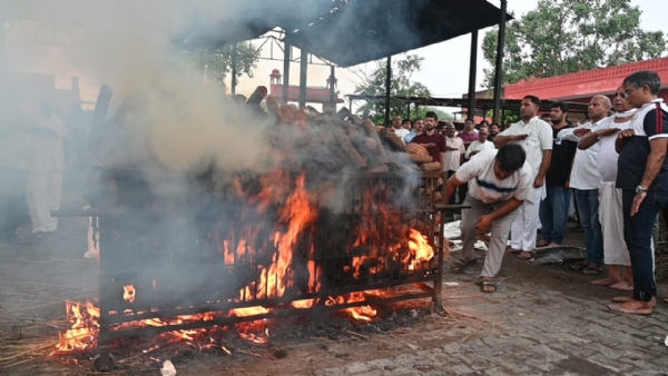 वरिष्ठ प्रचारक माणकचंद्र वाजपेयी पंचतत्व में विलीन।