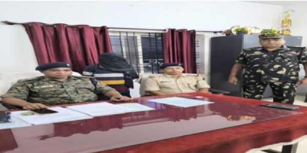 मंदिर में तोड़फोड़ करने वाला गिरफ्तार