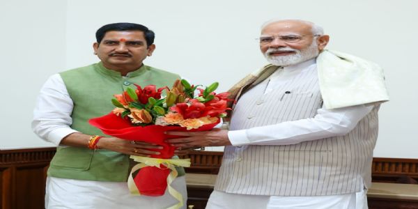 प्रधानमंत्री से मिले केन्द्रीय मंत्री तोखन साहू, छत्तीसगढ़ से जुड़े मुद्दों पर की चर्चा