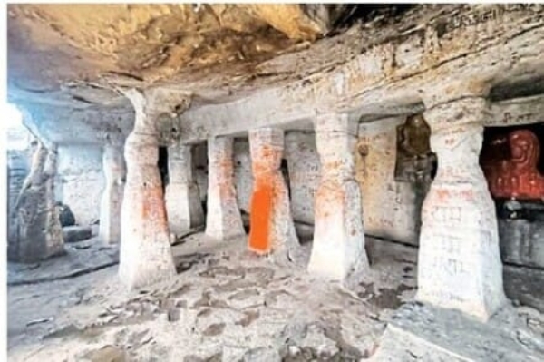 उपेक्षित शिवलहरा की गुफाएं