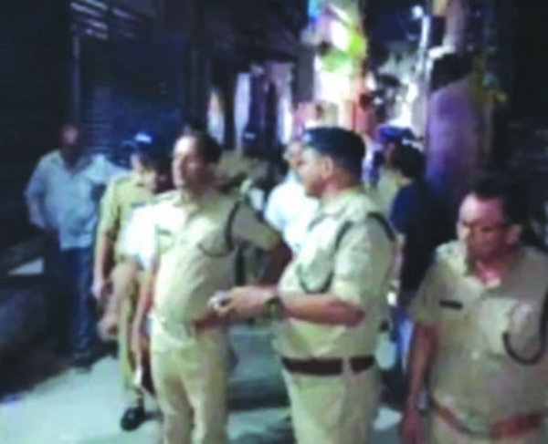मौके पर पुलिस