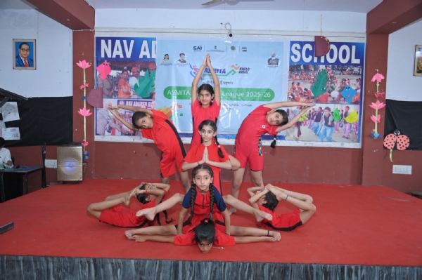 Women of different age groups displayed bravery and determination by participating in Asmita Yogasana Kathua Championship