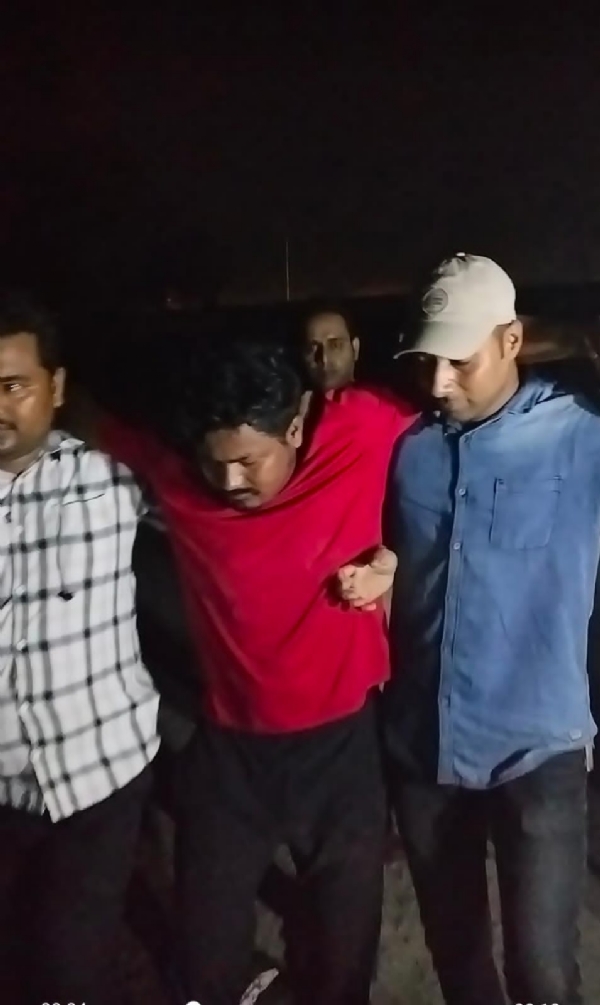 मुठभेड़ में पकड़े गए बदमाश