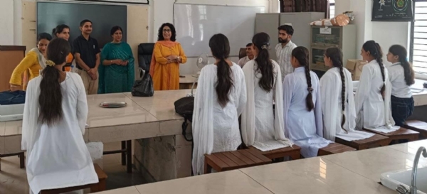 Food processing internship program started at GDC Hiranagar in collaboration with Horticulture Department Kathua