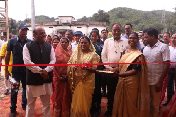 आकांक्षी विकासखंड कार्यक्रम के अंतर्गत संपूर्णता अभियान सम्मान समारोह का किया गया आयोजन