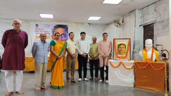 बीएचयू हिन्दी विभाग में कथा सम्राट मुशी प्रेंमचंद की जयंती