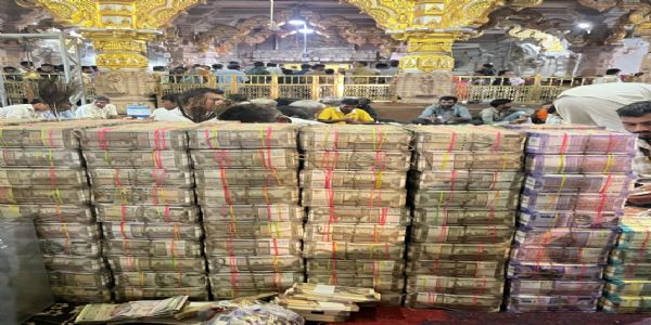 छह चरण में हुई सांवलिया सेठ के भंडार की गणना, 28 करोड़ से ज्यादा का चढ़ावा, करीब डेढ़ किलो सोना व दो क्विंटल चांदी भी