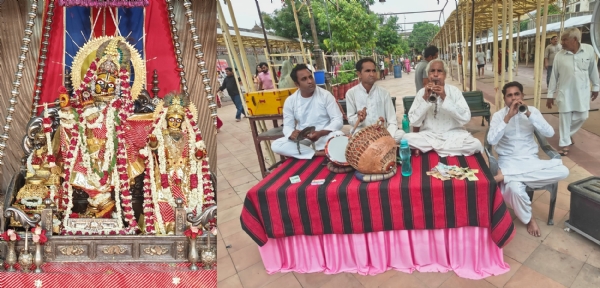 गोविंद देवजी मंदिर:अष्ट प्रहर हरिनाम संकीर्तन के साथ जन्माष्टमी महोत्सव शुरू