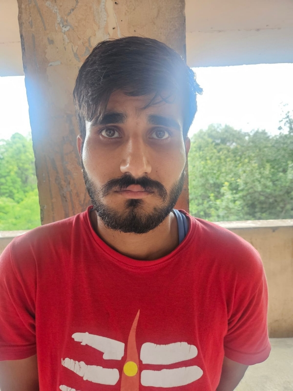 गिरफ्तार किया गया आरोपित