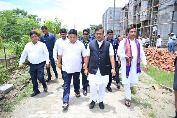 तमुलपुर में असम के माननीय मुख्यमंत्री डॉ. हिमंत विश्व शर्मा।