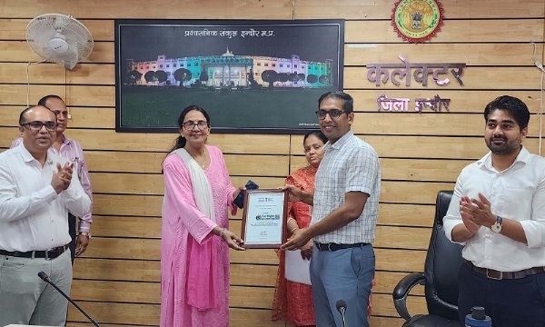 ईट राइट चैलेंज प्रतियोगिता की गतिविधियों में उल्लेखनीय सहयोग देने वाले संस्थान सम्मानित